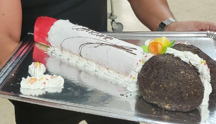 Tarta típica en Elvis Boys.